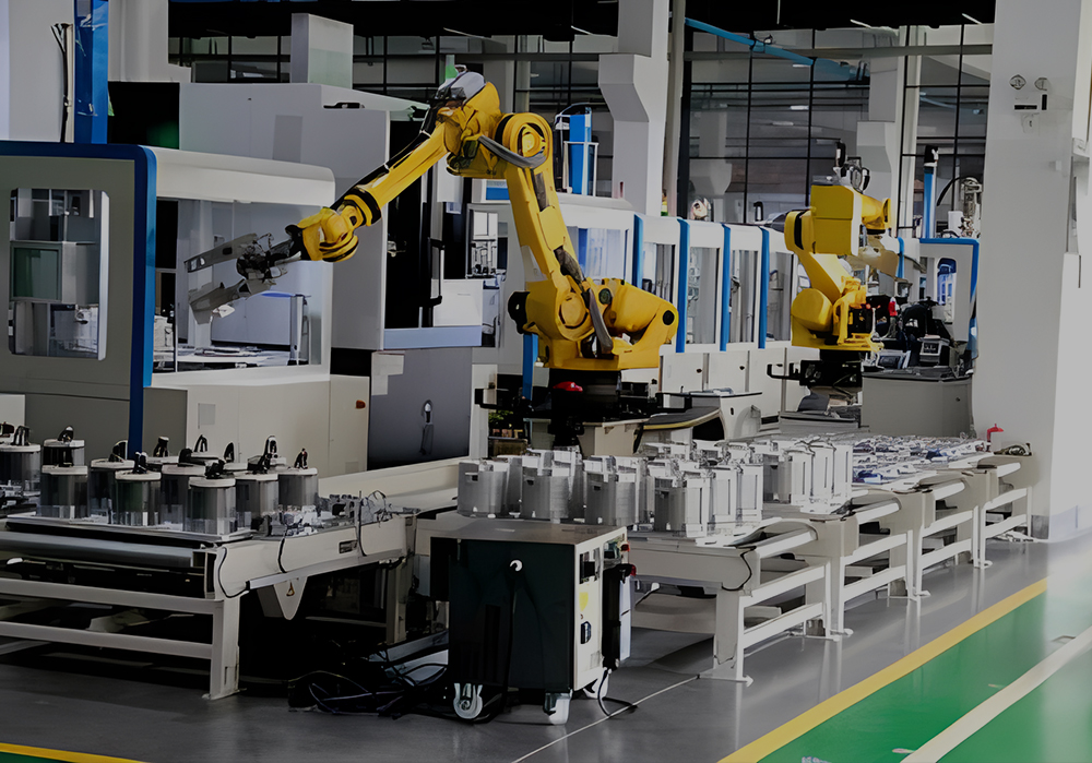 EV motor assembly line